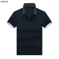 Desain Polo Model Baru Cetak Fashion Premium Bernapas Nyaman Grosir Bisnis Polo Pria Anti Kusut Polo Laris Manis