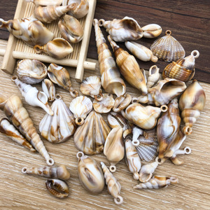 จี้เปลือกหอยอะคริลิคขนาดกลางสำหรับทำเครื่องประดับ DIY - Product Image 4