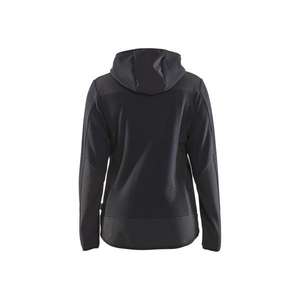 BLAKLADER - 594125369799XXXL Chaqueta de punto para mujer Softshell con capucha Gris oscuro/Negro-EAN 7330509804797 CHAQUETAS DE TRABAJO - Product Image 2
