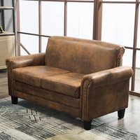 Kleines, frisches, modernes Chesterfield-Sofa mit Schwammfüllung, quadratische Form, dreisitzig, zur Miete für Wohnzimmer und Hotelnutzung