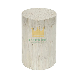 Mesa auxiliar de acento con Incrustaciones de nácar hechas a mano con patrón para sala de estar, decoración de lujo, Exportación OEM, diseño personalizado - Product Image 6