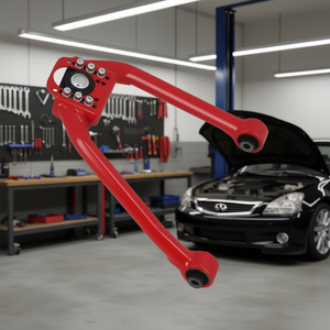 Kit de bras de commande de carrossage supérieur avant réglables pour Infiniti G35 2003-2007 Rouge - Product Image 2