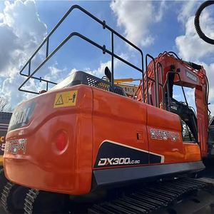 Excavatrice d'occasion Doosan DX300, grande excavatrice mécanique, Doosan DX300 d'origine, 30 tonnes d'équipement de construction en stock - Product Image 3