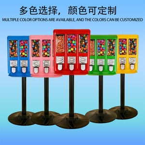 Distributeur automatique de capsules de bonbons et de poupées à collectionner ZENJET, fonctionnement à pièces, capacité de 600 pièces, facile à utiliser - Product Image 5