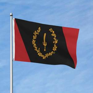 Флаг Афроамериканского наследия 1967 года, 3x5 футов, из полиэстера, устойчивый к выцветанию УФ-излучением, с двусторонней печатью, для сада, общежития, комнаты в колледже - Product Image 5