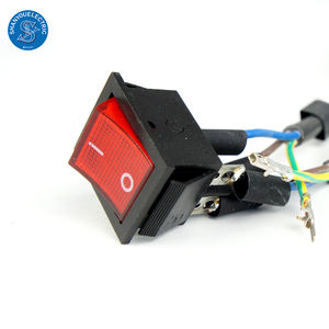 ปลั๊กต่อสายไฟ C14 C13สายเชื่อมแบบกำหนดเองพร้อม10A สวิตช์ - Product Image 2