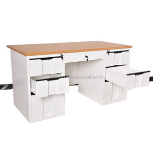 <strong>Cheapest</strong> Office Furniture Office <strong>Desk</strong> Modern <strong>Computer</strong> <strong>Desk</strong> Product With Storage Cabinet for Home Office - Product Image 3
