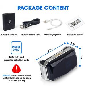 <span class=keywords><strong>GPS</strong></span> thông minh vật nuôi Tracker cổ áo cho chó mèo không thấm nước thời gian thực vị trí chống mất thiết bị ứng dụng miễn phí thông báo cho con chó con mèo con - Product Image 5