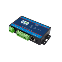 Módulo convertidor de 2 puertos RS232/485/422 a Ethernet |   Servidor de serie con puerta de enlace Modbus RTU/TCP, configuración web, 10/100 Mbps RJ45