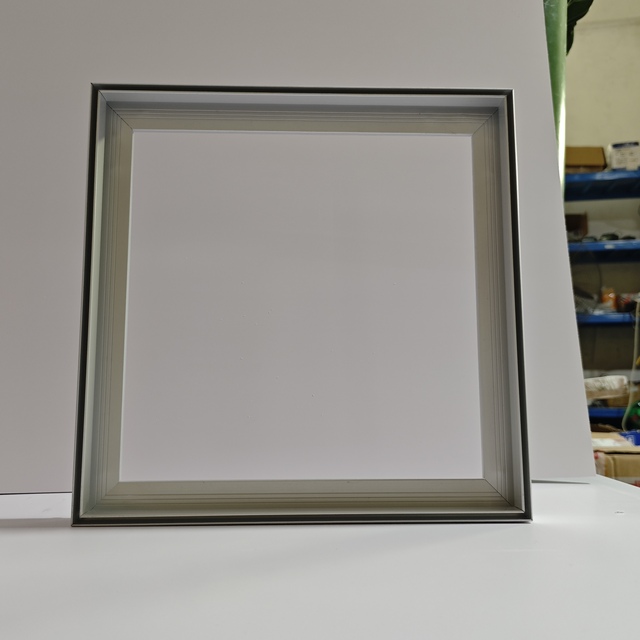 Custom Length 28mm Single Sided Light Box Frame Anodized Aluminum Snap Lock Profile