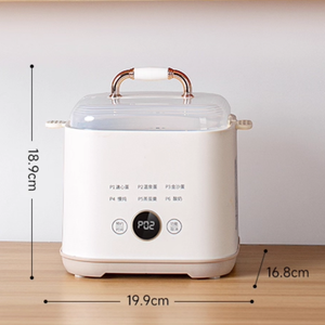 OEM Appareil à œufs intelligent pour petit-déjeuner, grande capacité 6-12 œufs, en plastique et acier inoxydable, automatique, double couche, portable, compatible <span class=keywords><strong>micro</strong></span>-<span class=keywords><strong>ondes</strong></span> - Product Image 6