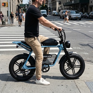 Vélo électrique polyvalent à 7 vitesses avec frein hydraulique, vélo électrique tout-terrain pour la livraison urbaine et les loisirs - Product Image 4