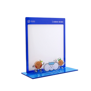 New Eco-Friendly Custom Clear Plastic Anime Stand Writable Acrylic Stand Printed Craft Product