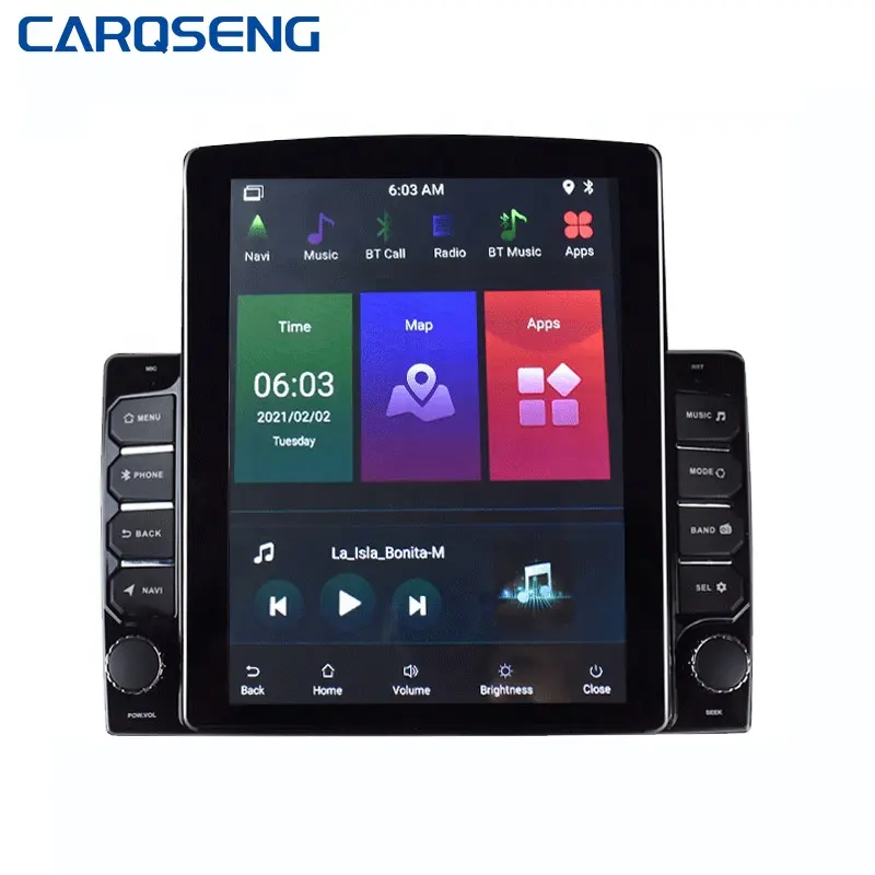 Touch screen 9.7 inch android 11 radio car video stereo multimedia screen player with gps WIFI car stereo player
