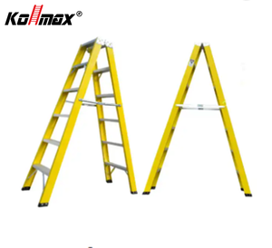 Scala a Telaio Multiuso in Fibra di Vetro, Capacità di Carico 300 Libbre, Scala Estensibile per Lavori in <span class=keywords><strong>Giardino</strong></span>, Casa e Pittura - Product Image 4