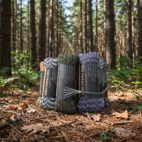 Cordon de parachute de survie haute résistance 550, 100 pieds, 7 brins intérieurs, noyau en nylon de 4 mm, pour la sécurité en extérieur