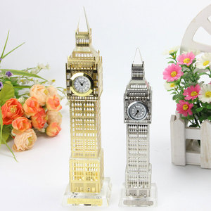 Honor của pha lê phong cách cổ điển LED Đèn màu lớn Ben quà lưu niệm đồng hồ pha lê trang trí nhà - Product Image 2