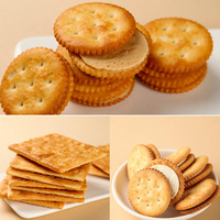 Prix usine Meilleure qualité ligne de production de biscuits sandwich machine à biscuits sandwich à la crème
