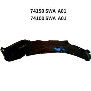 Guardabarros Delantero para Honda CRV 2008-2011, Repuesto de Plástico Negro - Product Image 3