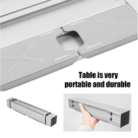Table de pique-nique pliante, en Aluminium, Portable, vente en gros, économique