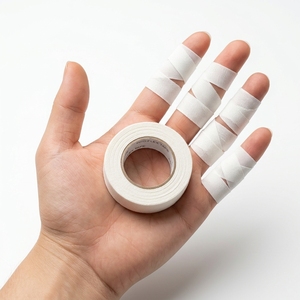 Bande <span class=keywords><strong>de</strong></span> contention sportive hautement élastique, respirante, auto-adhésive, pour le soutien des blessures, bande <span class=keywords><strong>de</strong></span> contention sportive - Product Image 1