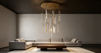 Lustre moderne de luxe en laiton et albâtre, lampe de décoration pour la maison et l'hôtel, plafonnier LED rond pour salon, îlot de cuisine