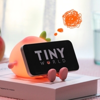 La veilleuse est mignonne et bonne pour les yeux. Lampe de chevet tactile pour chambre à coucher, compagnon de sommeil. C'est un cadeau de dessin animé.