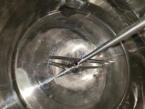 Máquina eléctrica de Cuba de queso de 300l para calentar el proceso de fabricación de queso de leche equipada con tanque de separación de suero - Product Image 5