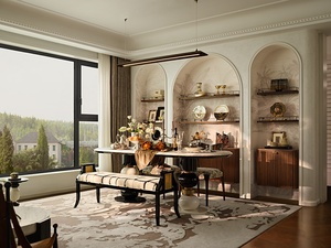 Phong Cách Hiện Đại MDF Tủ Trên Với Ngăn Kéo Phòng Khách Phân Vùng Tường Lưu Trữ Đồ Nội Thất Biệt Thự Căn Hộ 3D Thiết Kế Nội Thất - Product Image 4