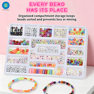 ชุดทำเครื่อง<span class=keywords><strong>ป</strong></span>ระดับลูก<span class=keywords><strong>ป</strong></span>ัด DIY สำหรับเด็กผู้หญิง ชุดลูก<span class=keywords><strong>ป</strong></span>ัดตัว<span class=keywords><strong>อักษร</strong></span>รัสเซีย ชุดทำสร้อยข้อมือ สร้อยคอ ของเล่นสำหรับเด็ก งานฝีมือสร้างสรรค์ - Product Image 4