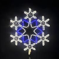 Innen/Außen Warmweiß LED Schneeflocke Eiszapfen Lichter IP65 Wasserdichte Dach-und Garten dekoration für Weihnachts ferien