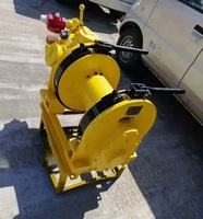 Treuil pneumatique portable antidéflagrant de 0,5 à 5 tonnes, treuil à cabestan minier, palan pneumatique avec moteur, garantie 1 an, à vendre