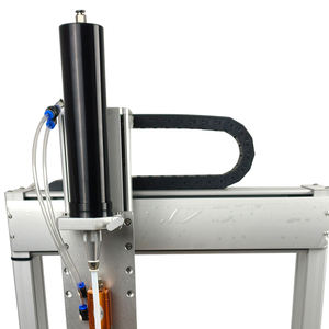 Machine de distribution de colle PU <span class=keywords><strong>XF</strong></span>, modèle le plus vendu, prix usine, trois axes, deux plateformes, cœur PLC, garantie 1 an, 70KW 220V - Product Image 6