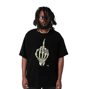 Wholesale High Quality New Juice Wrld X Legends Never Die T-Shirt 100% Cotton Knitted Men's Big V Style with Solid Design