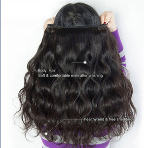 Entrepôt US Paquets de Vague de Corps <span class=keywords><strong>Cheveux</strong></span> Humains 13A Bundles de <span class=keywords><strong>Cheveux</strong></span> Vierges Brésiliens 10 ~ 30 Pouces D'épaisseur Armure Noir <span class=keywords><strong>Naturel</strong></span> <span class=keywords><strong>pour</strong></span> les Femmes - Product Image 5