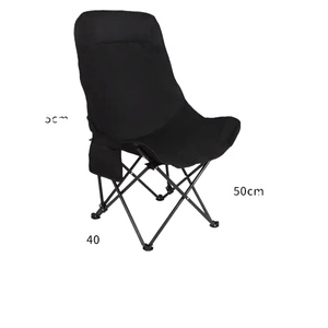 Chaise de camping pliable ultra-légère à dossier haut confortable pour la pêche en plein air - Product Image 3