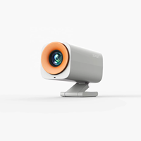 Proyector Pico Inteligente Portátil para Cine en Casa 3D, HD 720P, Inalámbrico, WiFi 5G, para Películas, Videojuegos, Reuniones, Proyector Digital de Mesa