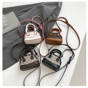 Sacs à main mini messager de luxe pour femmes, sacs fourre-tout à bandoulière, sacs à main coquille tendance avec fermoir, sacs à cosmétiques - Product Image 5