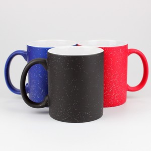 Ceramic Cups Color Changing Mug With Handle Heat Resistant For <b>Presents</b> - Product Image 2