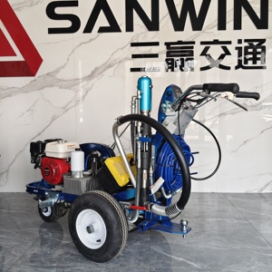 Máquina Automática de Señalización Vial por Pulverización en Frío con Salto de Línea, <span class=keywords><strong>Equipo</strong></span> de Demarcación de Carreteras - Product Image 5