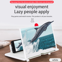 Support d'amplificateur vidéo 3D HD pour téléphone portable Accessoire de loupe d'écran