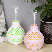 Diffuseur d'arômes ultrasonique à faible bruit alimenté par USB en plastique miniature de 200 ml, humidificateur, cadeau en gros pour le bureau et la maison, utilisation sur le bureau YS