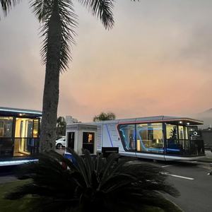 Casa <span class=keywords><strong>de</strong></span> cápsula prefabricada portátil móvil, estructura <span class=keywords><strong>de</strong></span> acero moderna, casa <span class=keywords><strong>de</strong></span> construcción, diseño <span class=keywords><strong>de</strong></span> salón, Hotel al aire libre con buen precio - Product Image 2