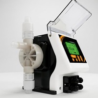 Pompe doseuse numérique à moteur pas à pas VX30 blanche personnalisée 30L/H 4Bar IP65 RS485 Modbus 4-20mA Système d'injection chimique OEM