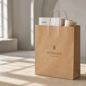 Sacs en papier kraft personnalisés pour le <span class=keywords><strong>pain</strong></span>, les pâtisseries et les commandes à emporter <span class=keywords><strong>de</strong></span> boulangerie, avec logo <span class=keywords><strong>de</strong></span> restaurant et poignée <span class=keywords><strong>de</strong></span> transport - Product Image 1