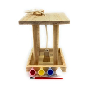Houten Vogelhuis, Vogelhuis Met Roofdierwacht, Nestkastvogelhuisje Voor Het Bekijken Van Wilde Vogels Buiten - Product Image 5