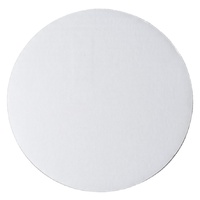 Planche à gâteau ondulé blanc de 10 pouces, Base pour chevelure, 3mm d'épaisseur