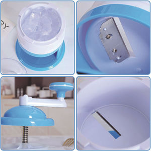 Afeitadora manual de hielo, afeitadora y máquina de hielo multifuncional, sin necesidad de energía, herramienta para afeitar hielo en la cocina - Product Image 3