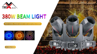 Usines chinoises Dj Équipement Led Moving Head Light Luces Lyre 20r 380w Sky Beam Clubs Prism King bsw 380w