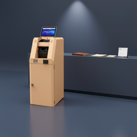 Appareil de détection de billets contrefaits de qualité bancaire avec système d'acceptation intelligent Jinrui CDM-9000A, machine de dépôt d'espèces